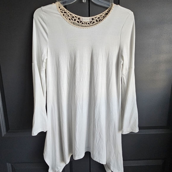 Altar'd State Tops - Altard State Women's Crochet Detail Boho Tunic Top Sz Med